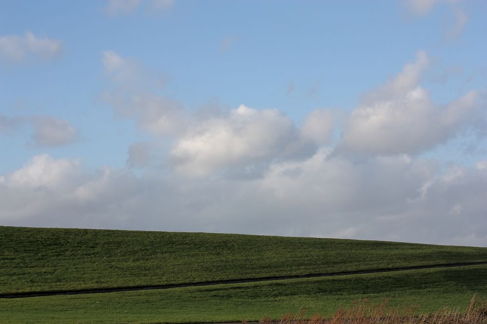 Deich an der Nordsee