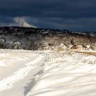 Deichblick im Winter