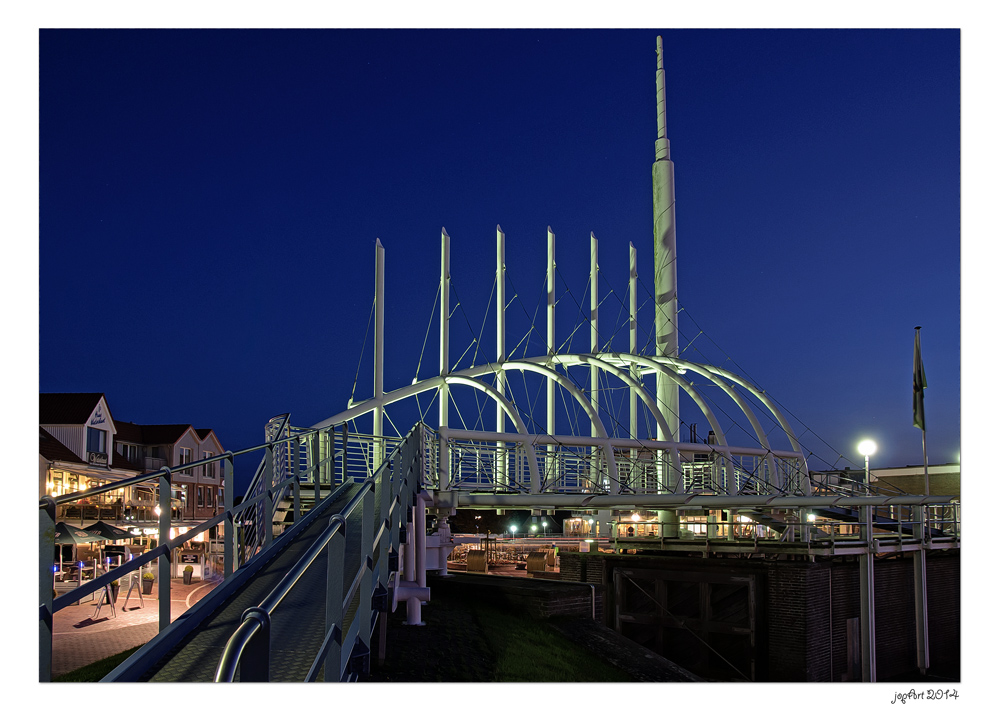 Deichbrücke Bensersiel...