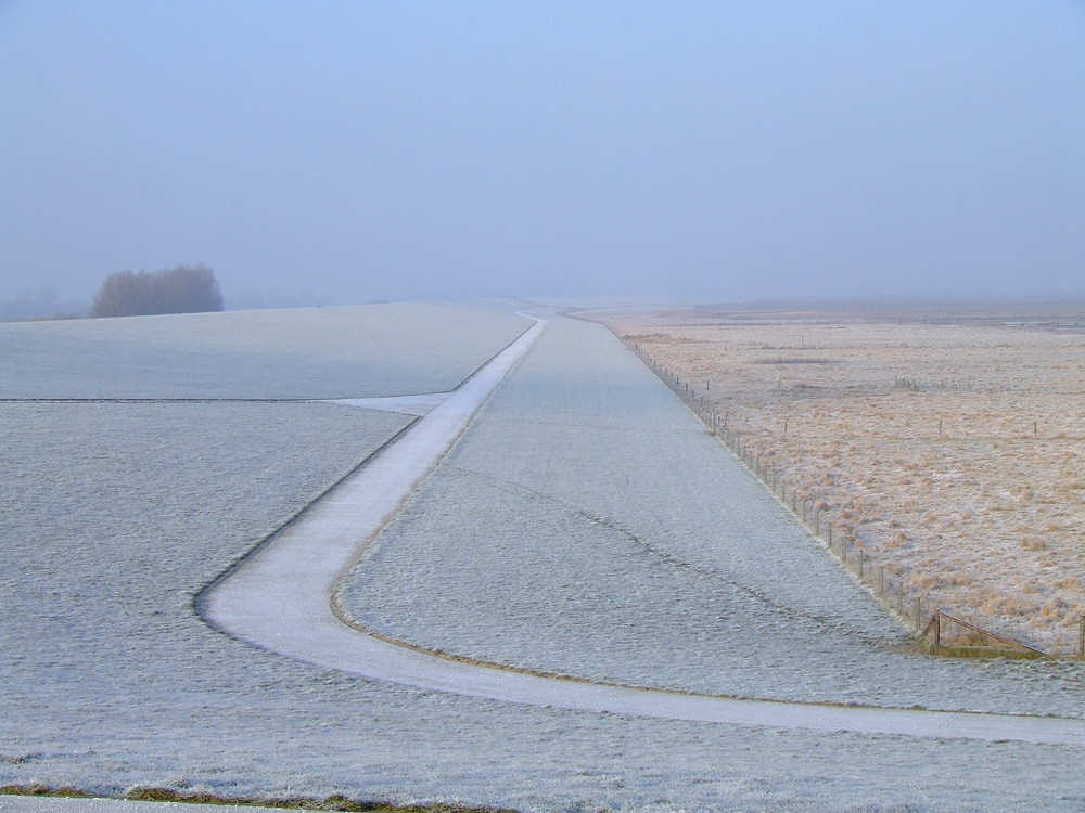 Deichlandschaft bei Frrrrrost.