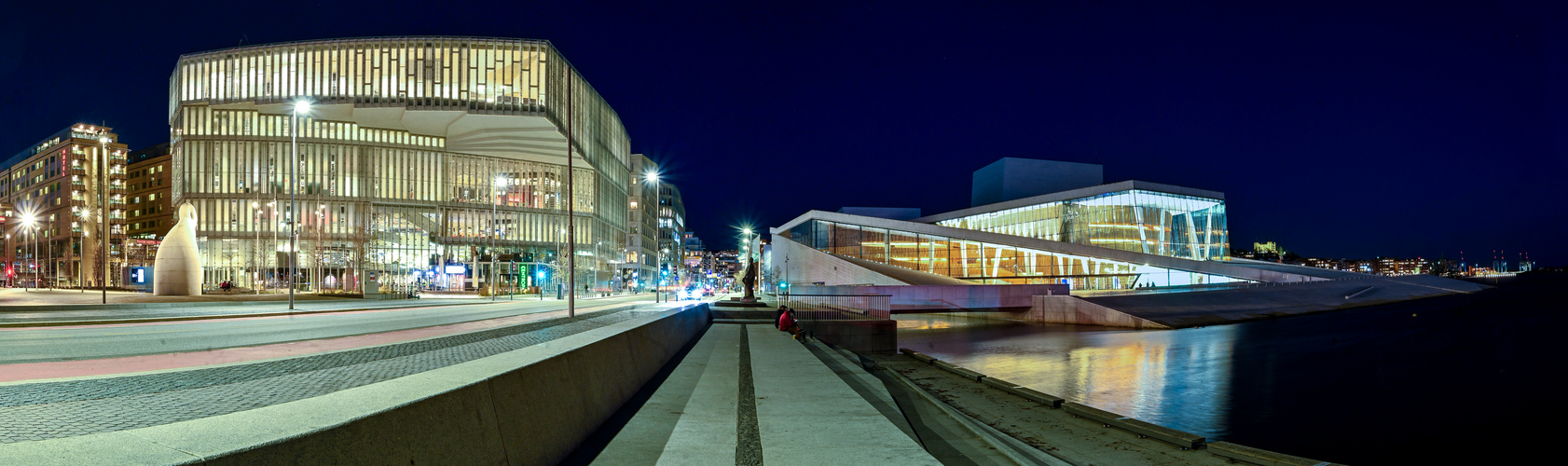 Deichman-Bibliothek und Opernhaus, Oslo