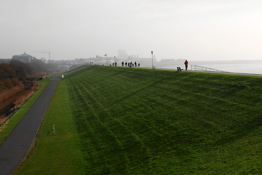 Deichspaziergang in Büsum