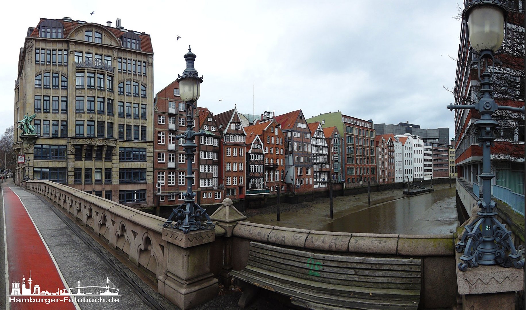 Deichstraße bei Ebbe