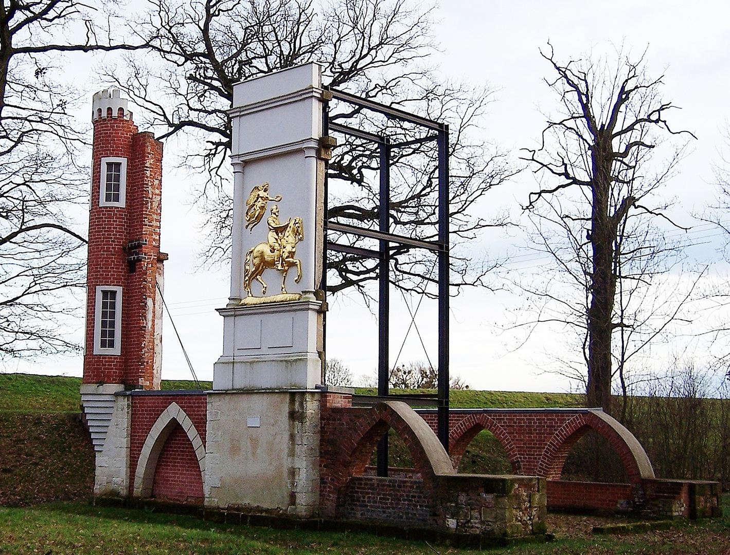 Deichwachhaus zwischen Dessau und Wörlitz