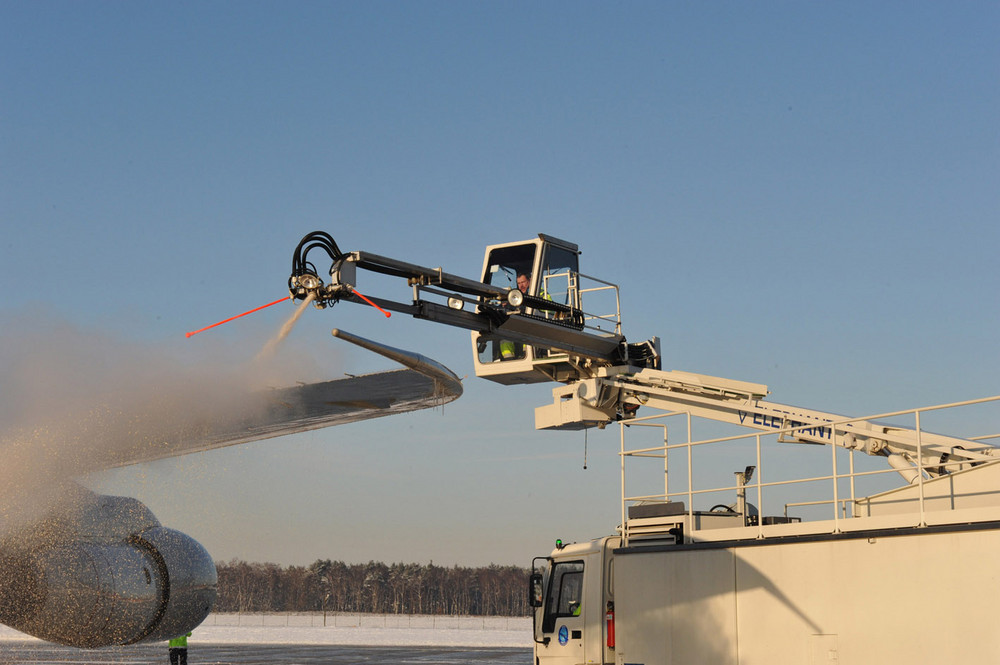 Deicing einer NATO E-3A