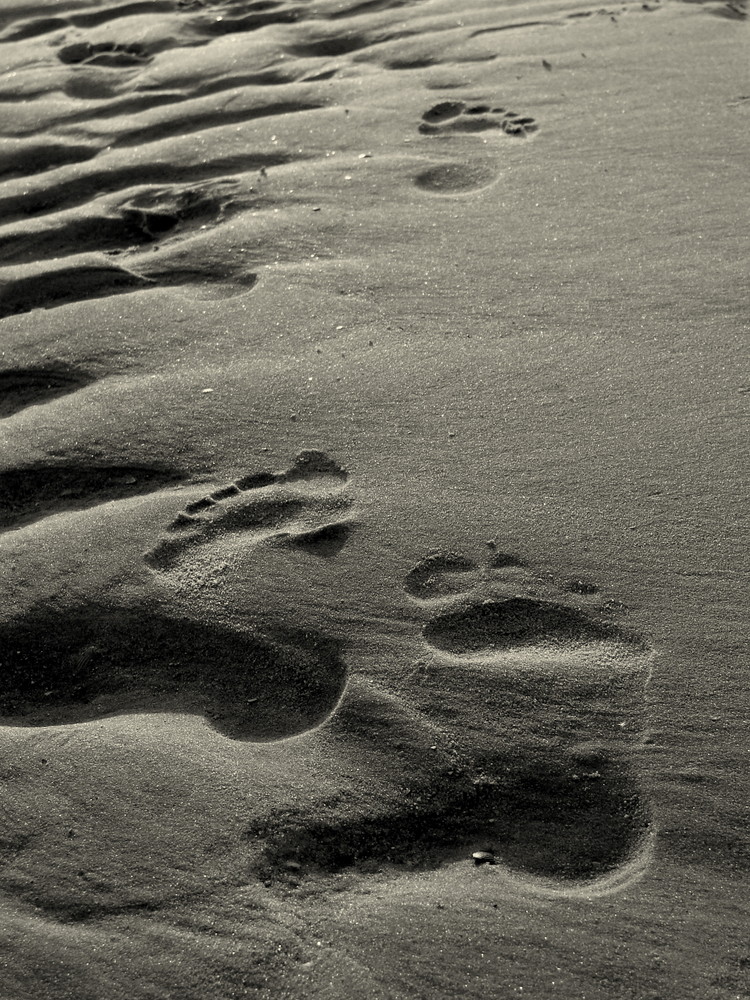 Deine Spuren im Sand