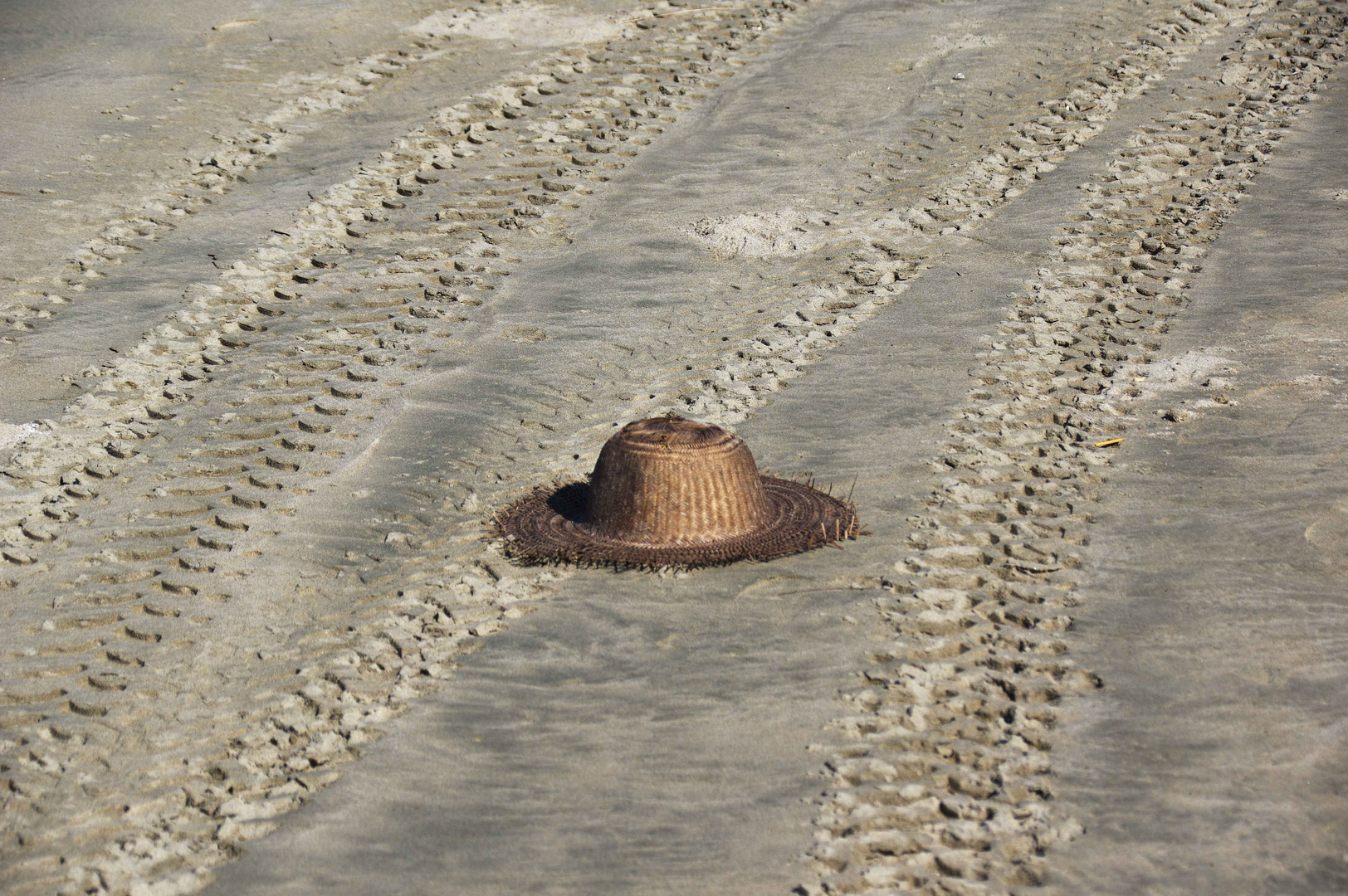 Deine Spuren im Sand.