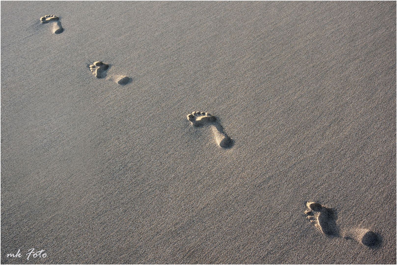 Deine Spuren im Sand