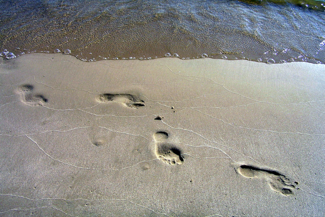 deine spuren im sand