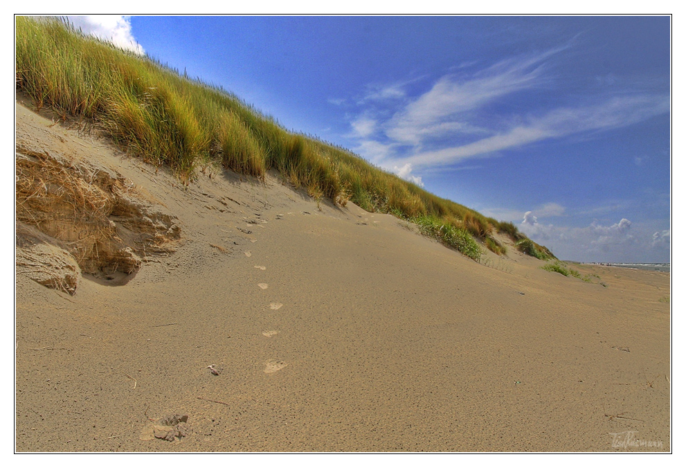 deine spuren im sand