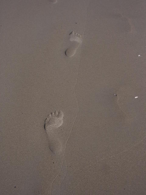 Deine Spuren im Sand