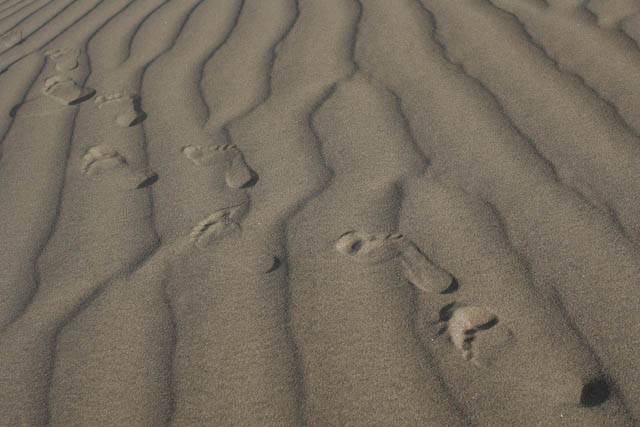 Deine Spuren im Sand