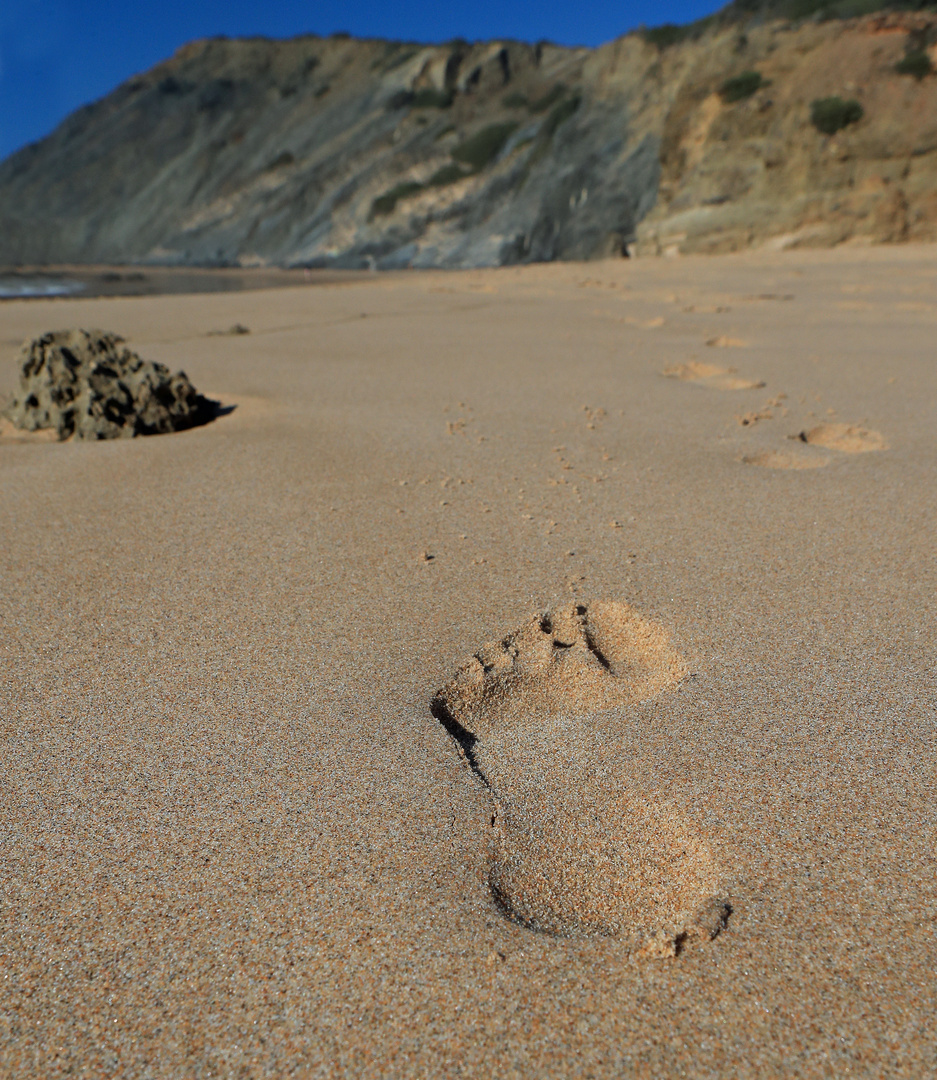 Deine Spuren im Sand  ;-)