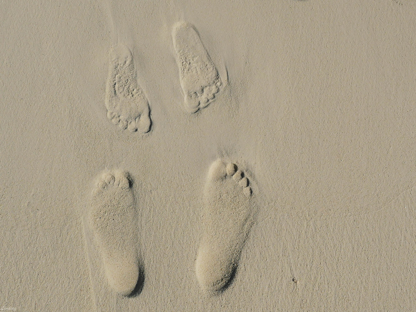 Deine Spuren im Sand