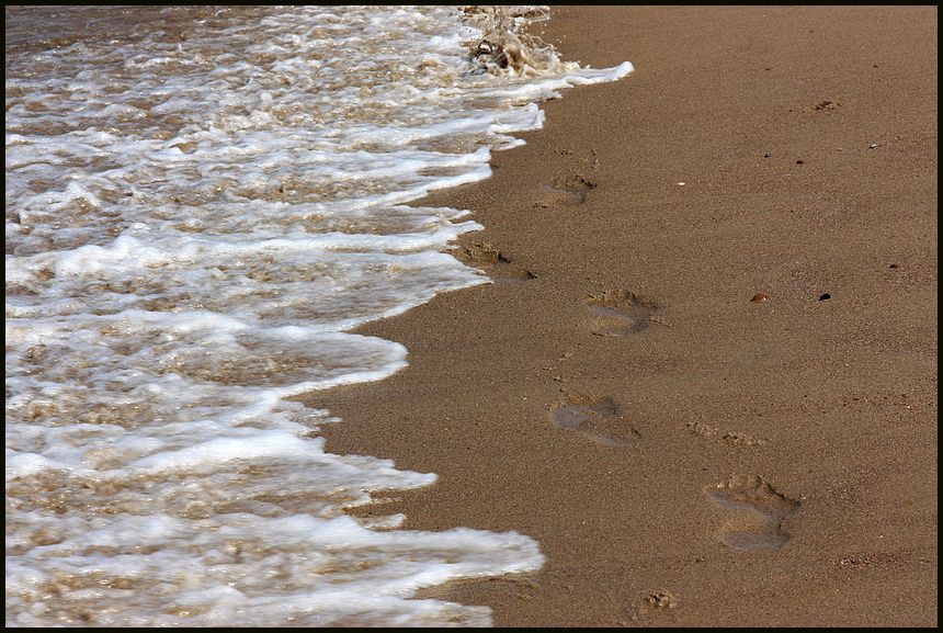 Deine Spuren im Sand................