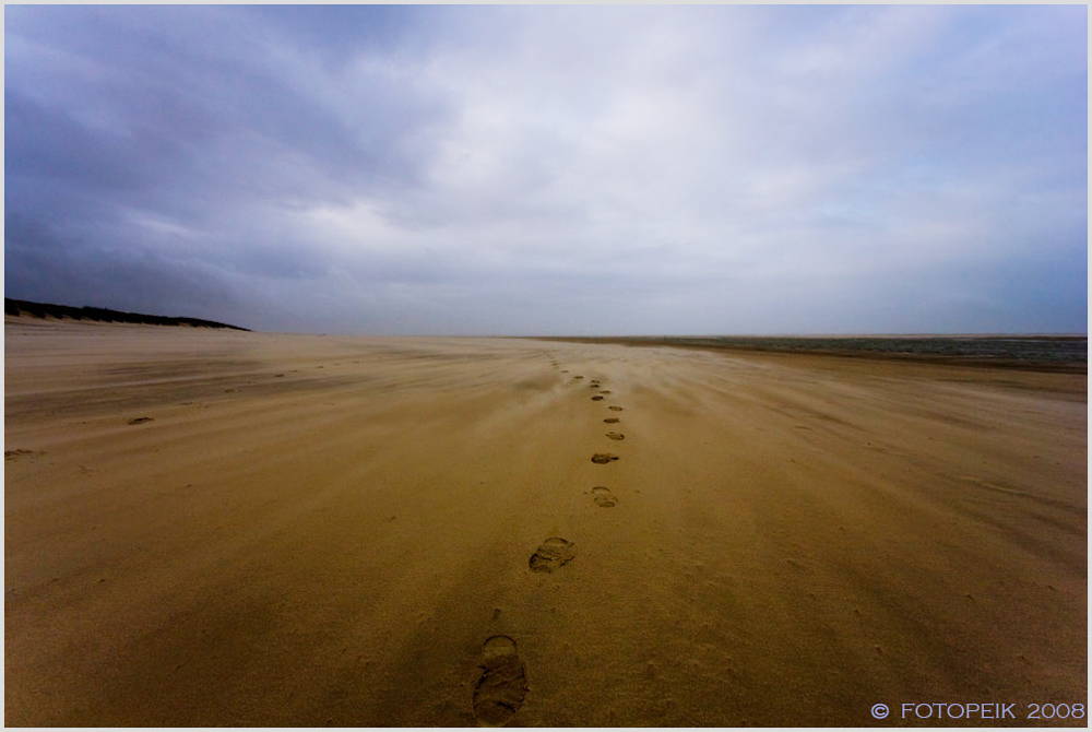 Deine Spuren im Sand