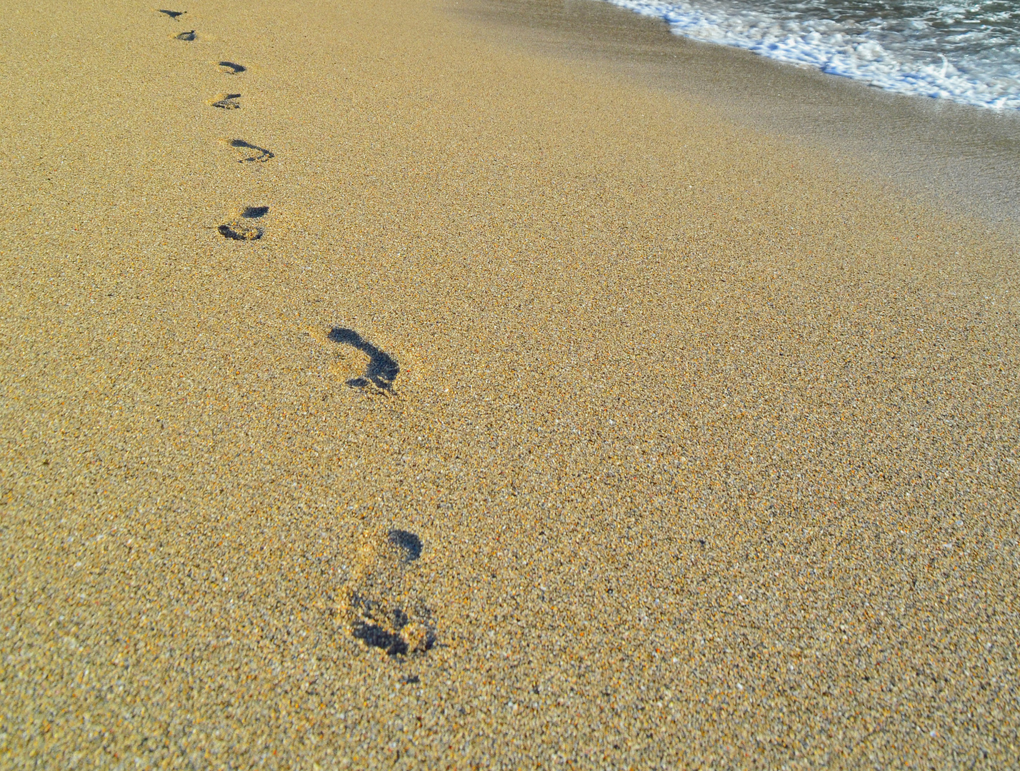 Deine Spuren im Sand / Your footsteps in the sand