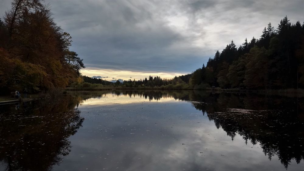 Deininger Weiher am 20.10.2019