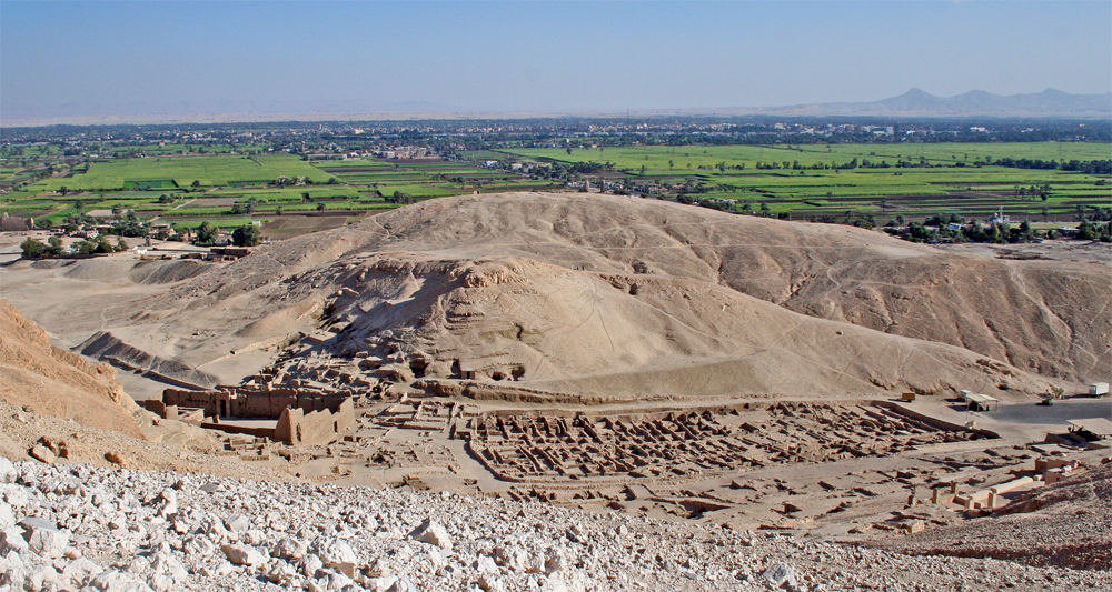 Deir el Medine, das Tal der Handwerker - Arbeiter und Künstler