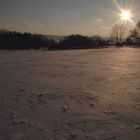 Deister Teil 2 Wintersonne über dem Berg 2005