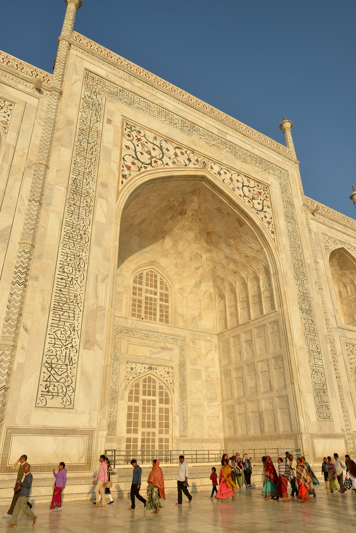 Dekoration 3 des Taj Mahal