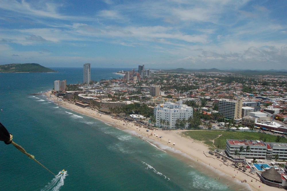 Del parachute en Mazatlán Sinaloa México