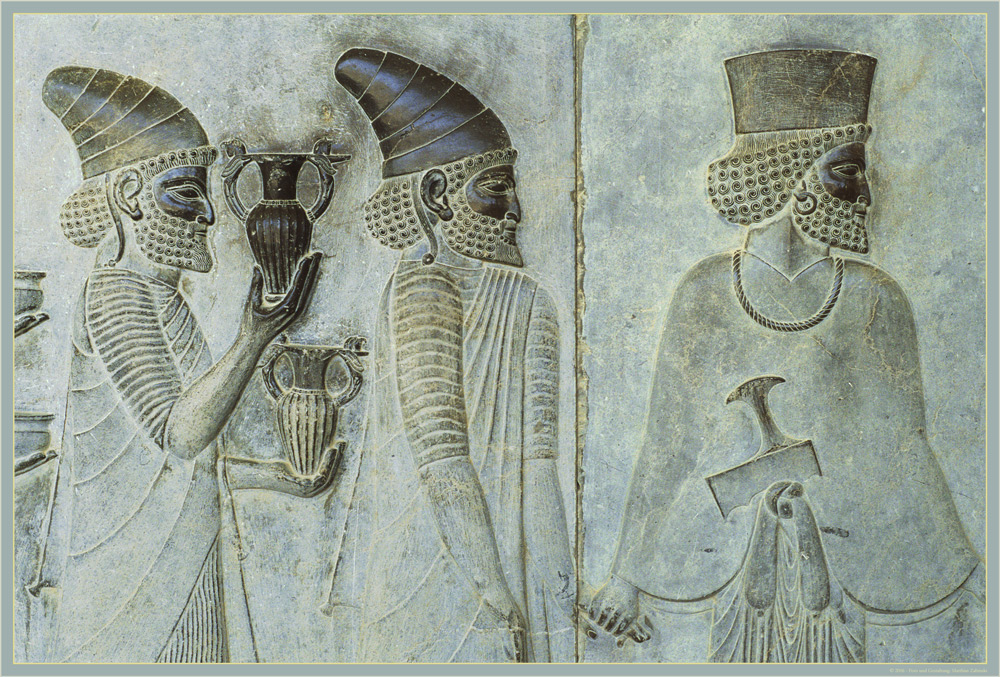 Delegation der Völkerschaften (Die Abgesandten der Lyder), Persepolis, Iran