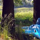 Delfin im Wald