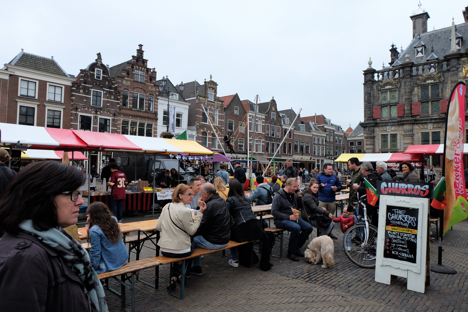 Delft (2) , Netherlands - op de markt