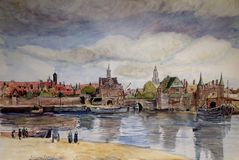 Delft nach Vermeer