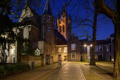 Delft - Prinsenhof - Oude Kerk