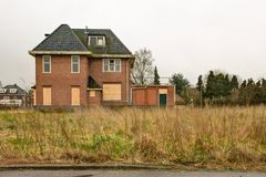 Delfzijl - Waddenweg-Ubbenslaan - Building Due For Demolition Caused by High Population Exodus