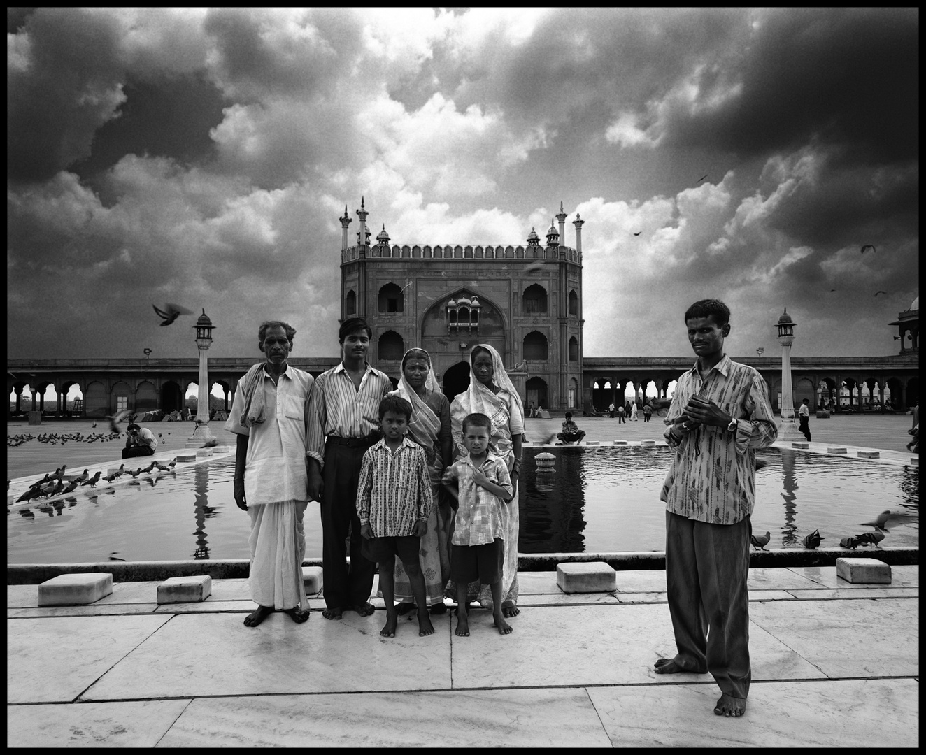 Delhi - Jama Masjid Family