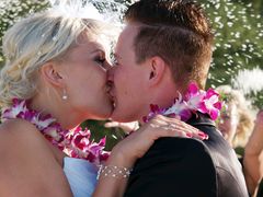 Delia und David, 12.06.2012, Waimanalo Beach, Hawaii 03