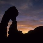 Delicate Arch after Sundown