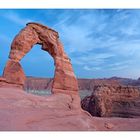 Delicate Arch after Sunset