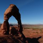 Delicate Arch am frühen morgen