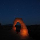 Delicate Arch bei Nacht