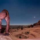 Delicate Arch bei Nacht