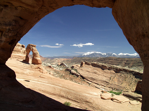 Delicate Arch - der andere Blick