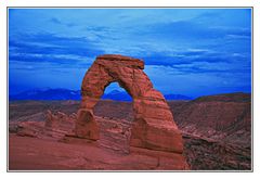 Delicate Arch - during the blue hour