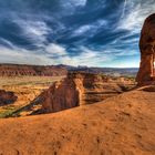 Delicate Arch einmal von der Seite