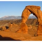 Delicate Arch im Sonnenuntergang