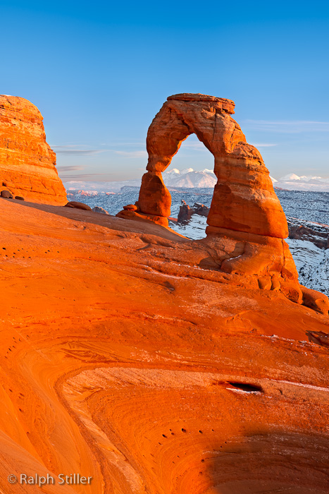 Delicate Arch im Winter