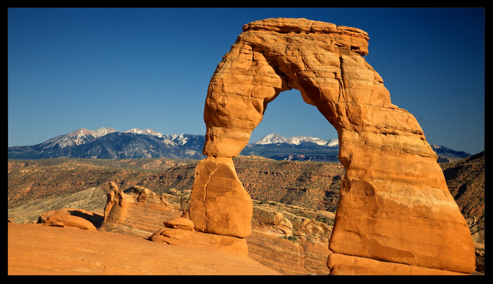 Delicate Arch in der Abendsonne