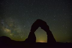 Delicate Arch in der Milchstraße