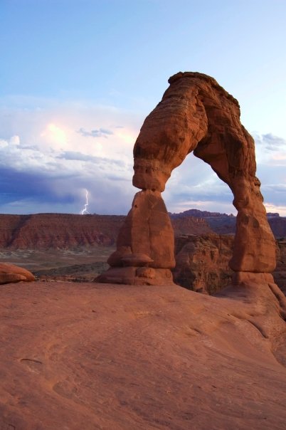 Delicate Arch & Lightning