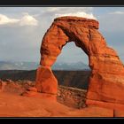 Delicate Arch mit Rand