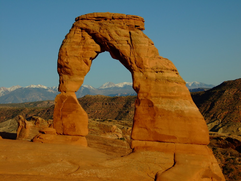 delicate arch @ sunset