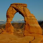 delicate arch @ sunset